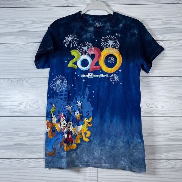 Disney Parks Walt Disney World Tie Dye T-SHIRT 2020 Mickey Mouse Size‎ Small - Picture 1 of 6